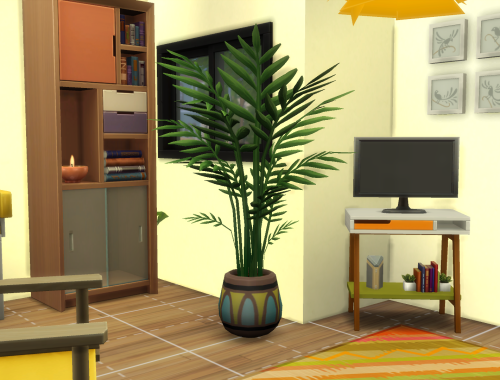 Modern painter studio