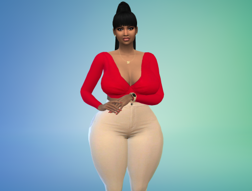 Plus-Sized VTK Model Delilah "Dee" Hamilton & The "Milkshake V1" Body Preset