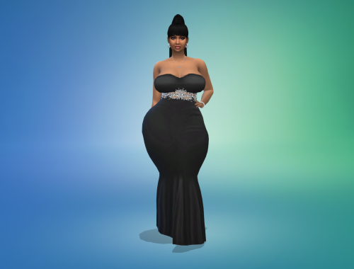 Plus-Sized VTK Model Delilah "Dee" Hamilton & The "Milkshake V1" Body Preset