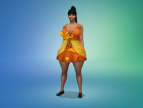 Plus-Sized VTK Model Delilah "Dee" Hamilton & The "Milkshake V1" Body Preset