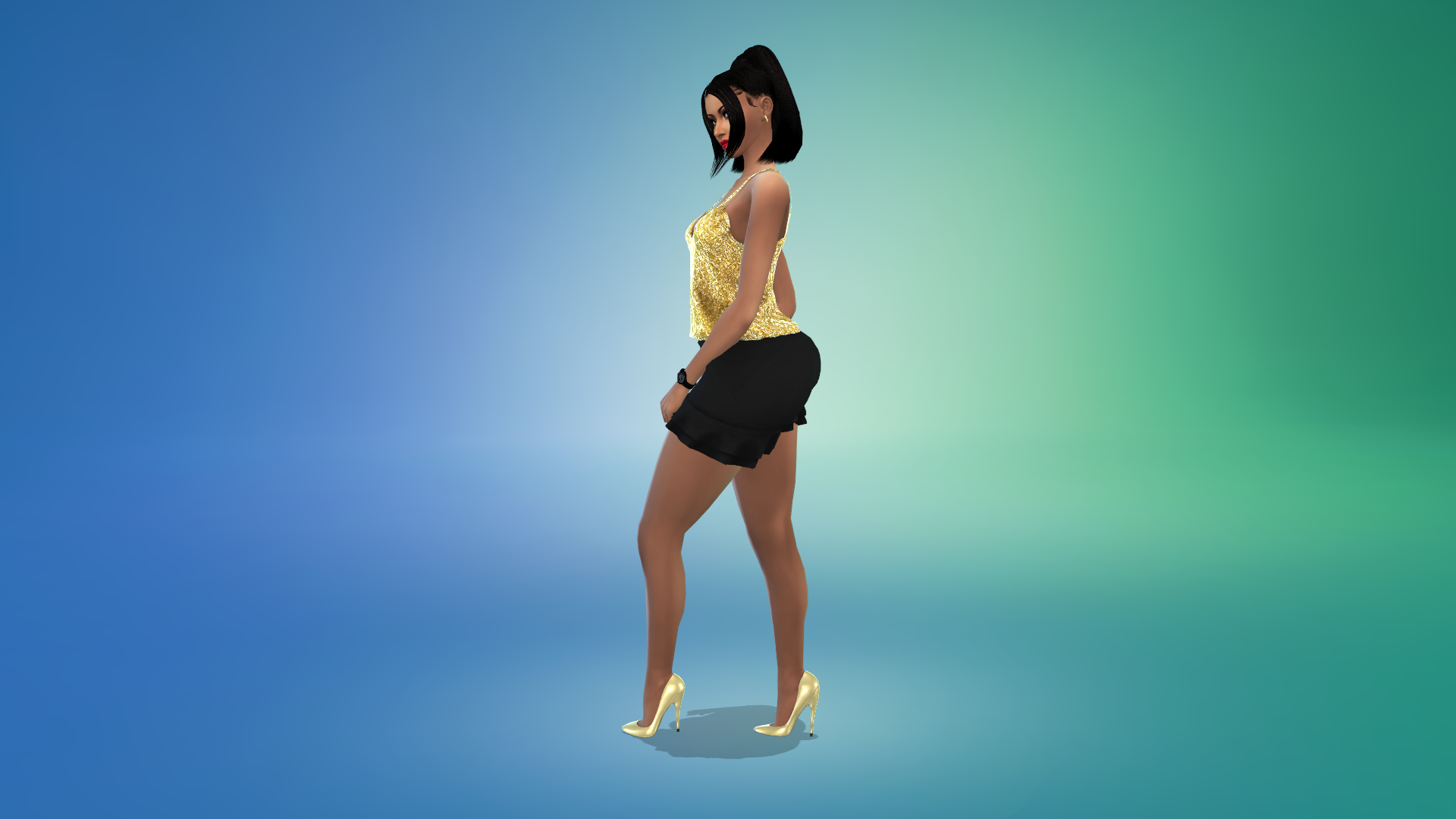 Sharon Porter & The AUDITION V2 Body Preset - The Sims 4 Catalog