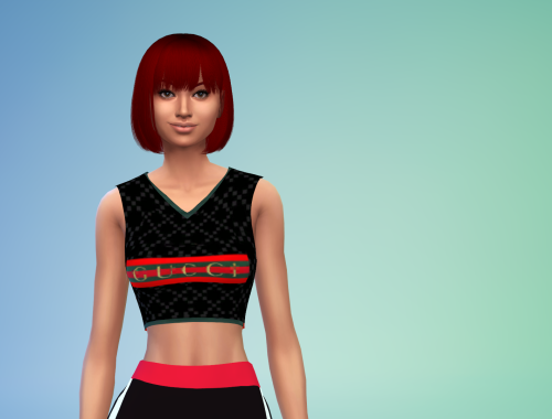 Designers' Athletic Top & Tights Set