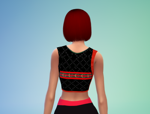 Designers' Athletic Top & Tights Set