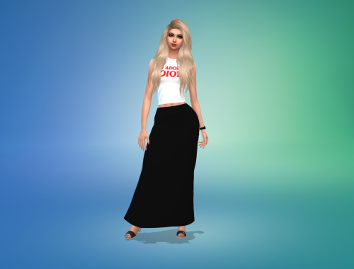 AF HQ Long Skirt Free Version Download
