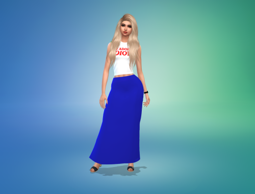 AF HQ Long Skirt Free Version Download