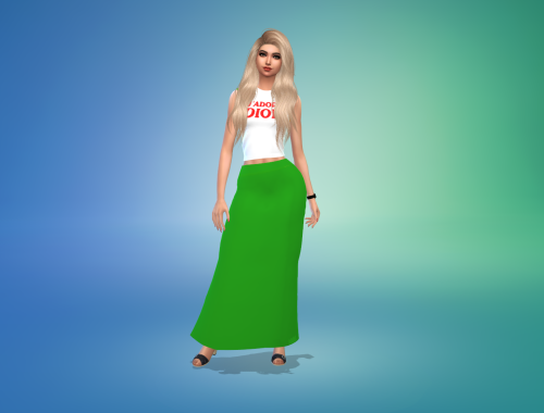 AF HQ Long Skirt Free Version Download