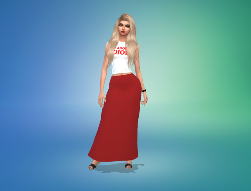 AF HQ Long Skirt Free Version Download
