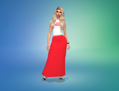 AF HQ Long Skirt Free Version Download