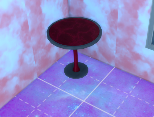 Moon3Sims ColorBlast Side Table