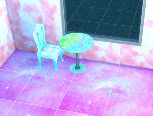 Moon3Sims Color Blast Chair