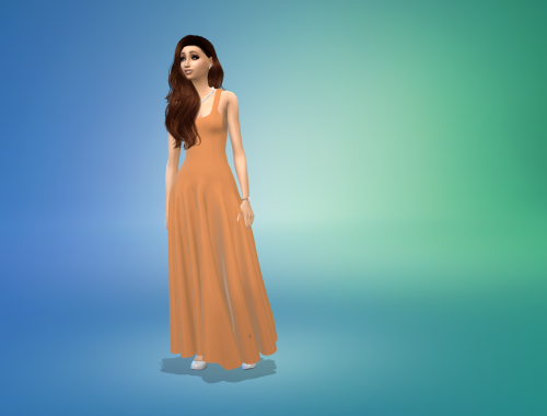 The Long Elegant Party Dress
