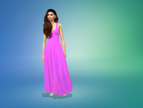 The Long Elegant Party Dress