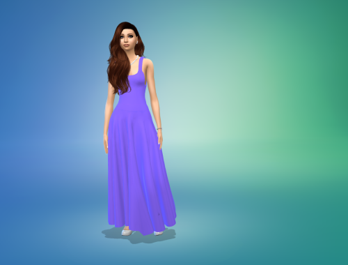 The Long Elegant Party Dress