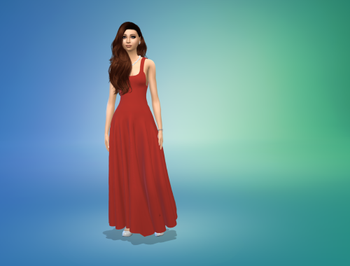 The Long Elegant Party Dress