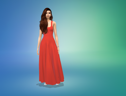 The Long Elegant Party Dress
