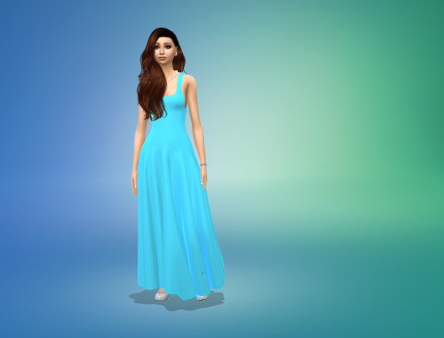 The Long Elegant Party Dress