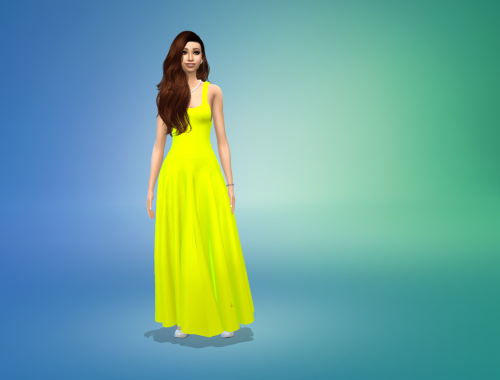 The Long Elegant Party Dress