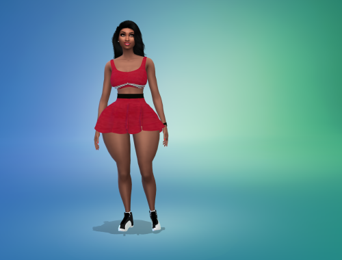 High School Cheerleading Outfit By VTK