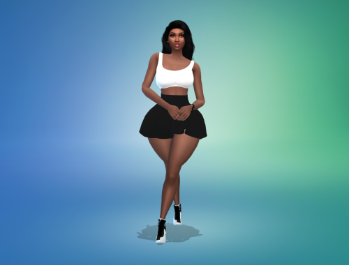 Free High School Cheerleading Outfit By VTK
