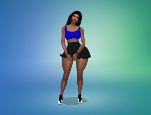 Free High School Cheerleading Outfit By VTK
