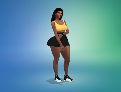 Free High School Cheerleading Outfit By VTK