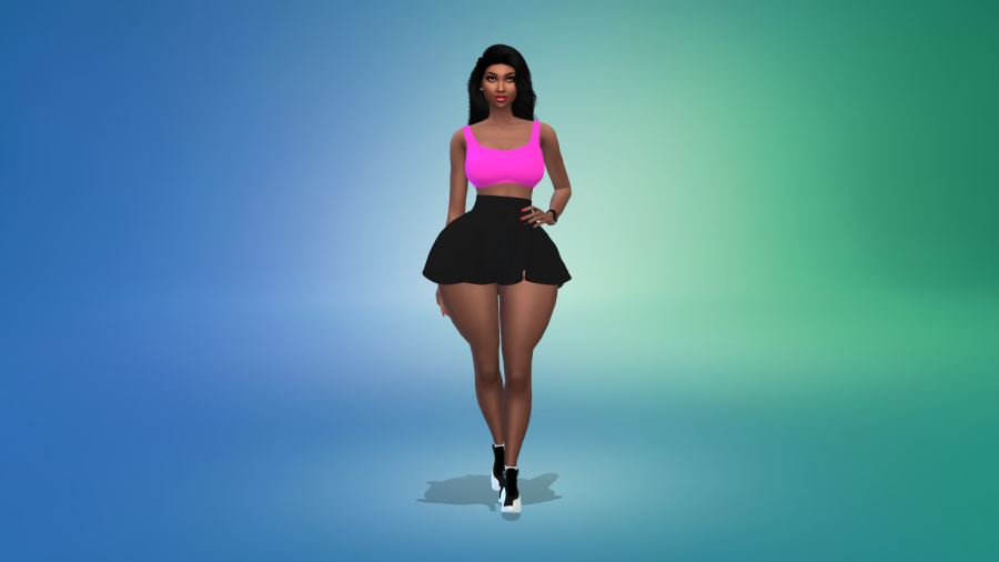 High School Cheerleading Outfit By VTK - The Sims 4 Catalog