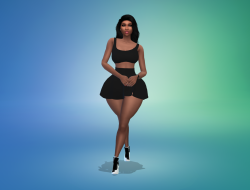 Free High School Cheerleading Outfit By VTK