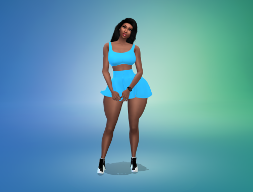 Free High School Cheerleading Outfit By VTK
