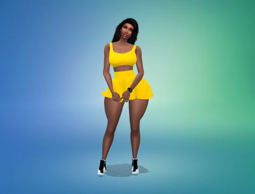 Free High School Cheerleading Outfit By VTK