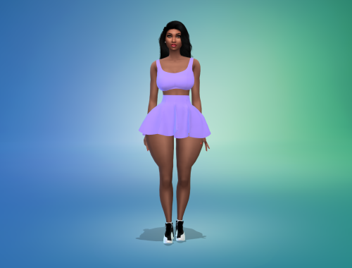 Free High School Cheerleading Outfit By VTK