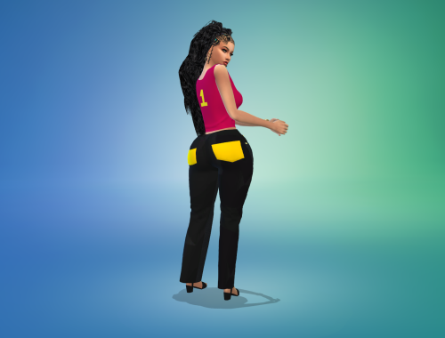 Jasmine King & The No Flattery Curves Body Preset Plus CC Clothes By VTK
