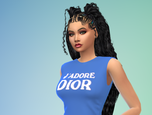 Jasmine King & The No Flattery Curves Body Preset Plus CC Clothes By VTK