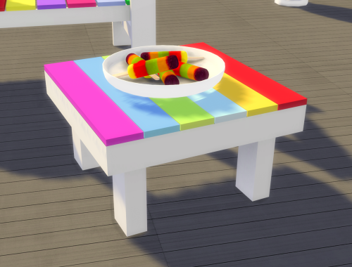 Kids Rainbow Garden Furniture