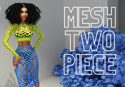 Mesh Two Piece