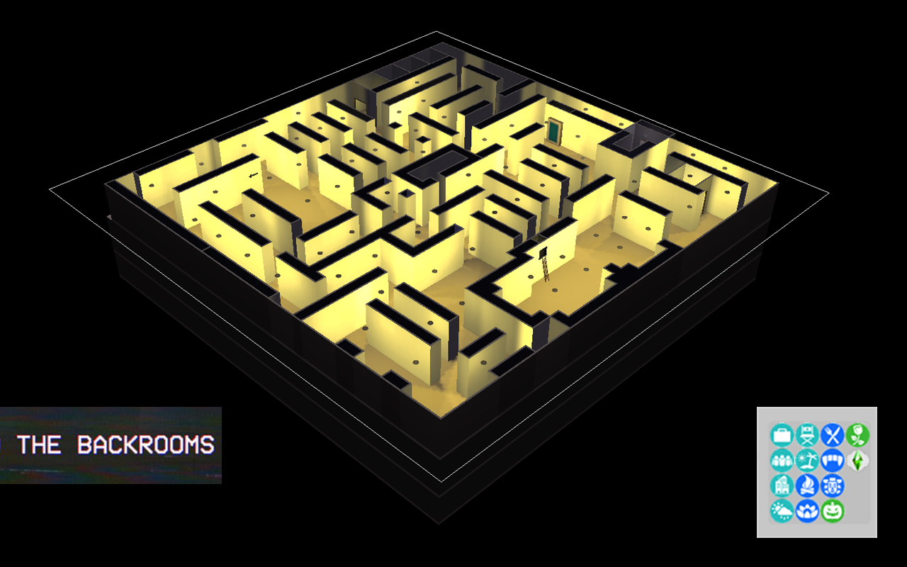 The Backrooms - Level 0 - Entering The Backrooms 