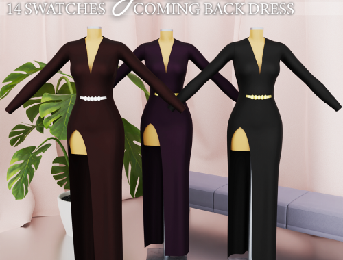 COMING BACK DRESS