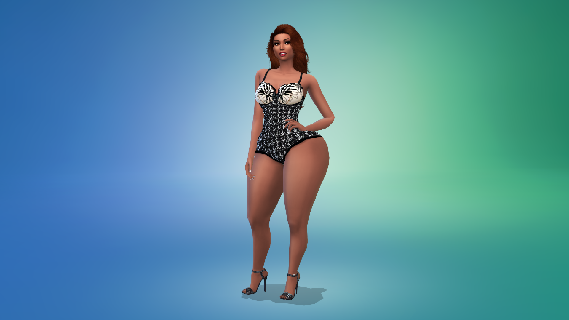 Rose Levine & Her MISS THICKNESS V1 Body Preset - The Sims 4 Catalog