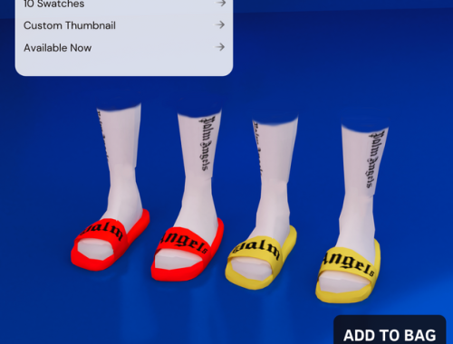 Palm Angels Slides & Socks