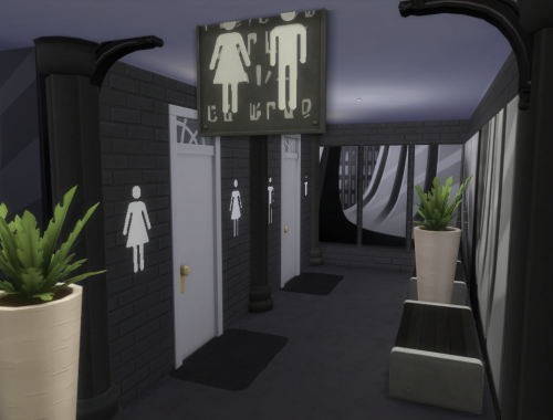 Modern cafe