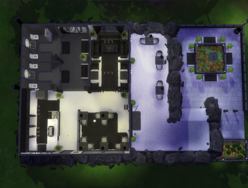 Modern cafe