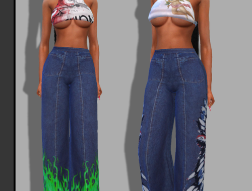 top and jeans