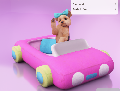 Drop Top Pet Bed 🎀