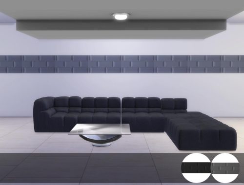 Metrotile Half Wall & (Banner)| 3 Swatches