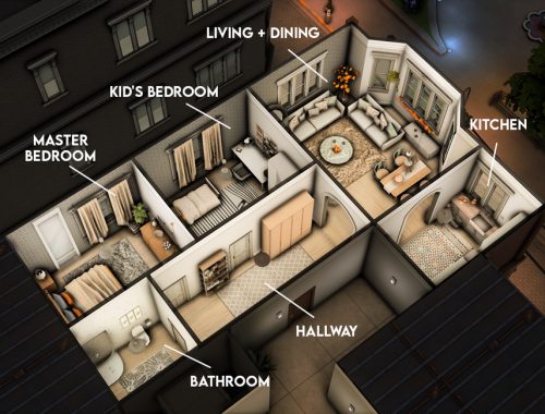 18 Culpepper House - Kid's Bedroom (TSR only CC)