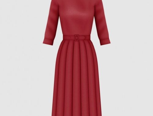 1960s Dress 03 at Happy Life Sims