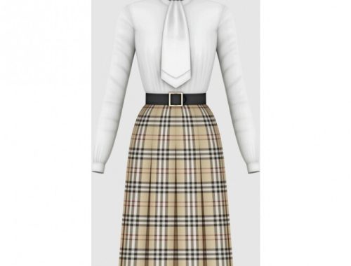 1960s Dress 04 at Happy Life Sims