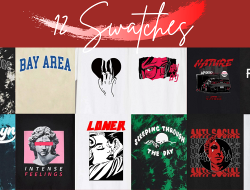 Graphic Tee Pack #2