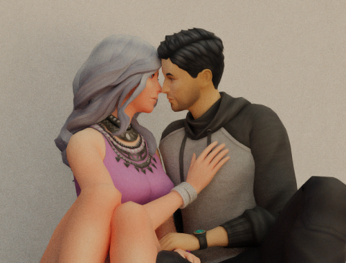 Kiss on the cheek - animation