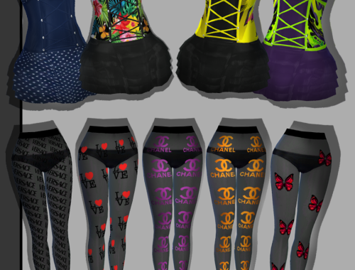 Dress & Shoes with Leggings