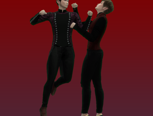 Fight Poses #1